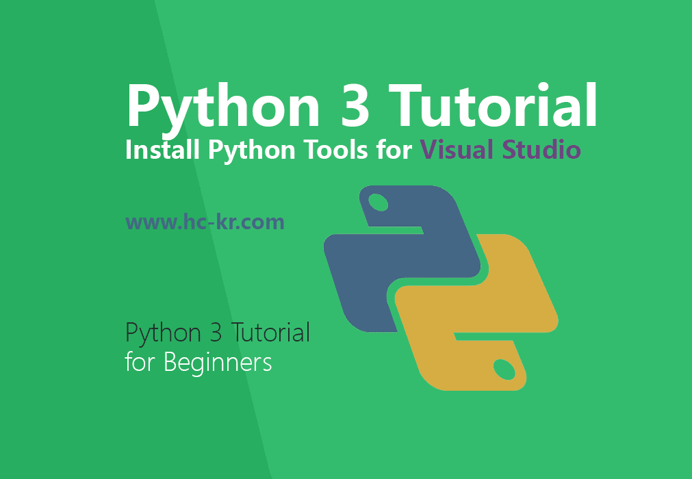 How to install python for visual studio machine